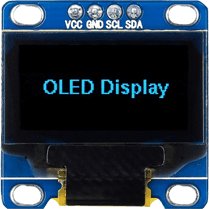 128x64 Blue I2C OLED Display