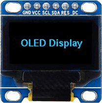 128x64 Blue SPI OLED Display