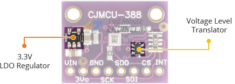 bmp388 module voltage regulator translator