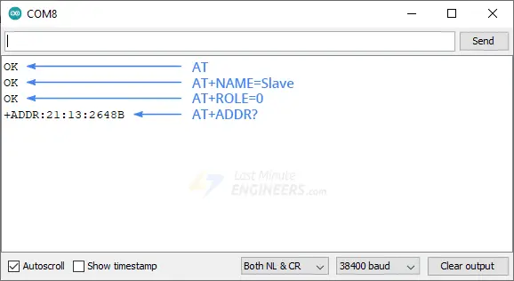 configuring hc05 module as slave