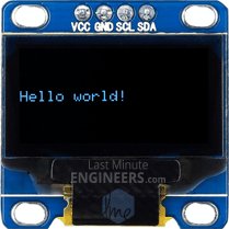 Displaying Text On OLED Dsiplay Module