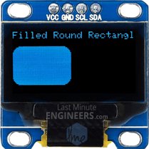 Drawing Filled Round Rectangle On OLED Dsiplay Module