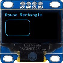 Drawing Round Rectangle On OLED Dsiplay Module