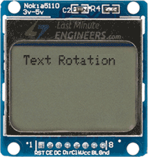 Rotating-Text-On-Nokia-5110-Display-Module