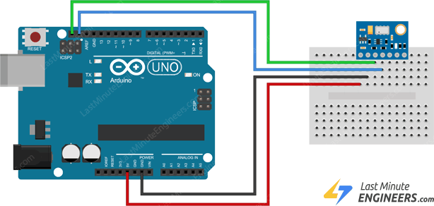 wiring ms5611 module with arduino