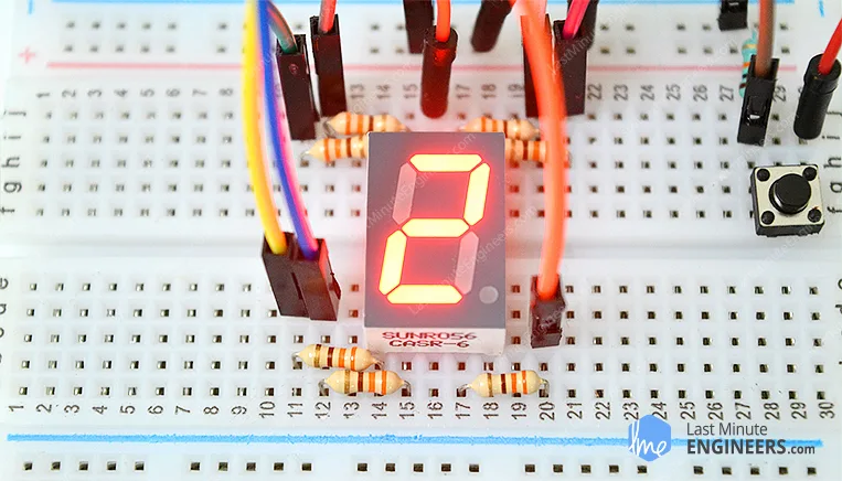 Project Working and Interfacing Seven Segment Display with Arduino