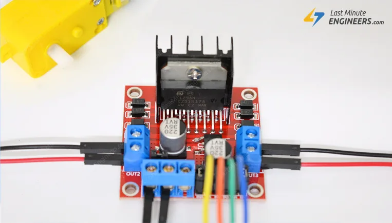 Tutorial For Interfacing L298N DC & Stepper Motor Driver With Arduino