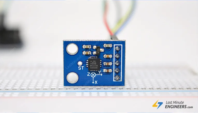 Tutorial for Interfacing ADXL335 Accelerometer Module with Arduino