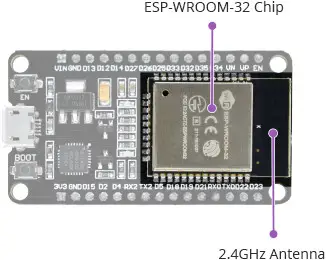 esp32 hardware specifications esp wroom 32 chip