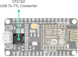 esp8266 nodemcu hardware specifications cp2102 usb to ttl converter