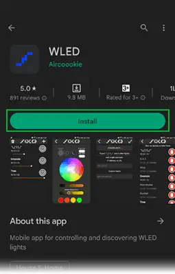 wled app on google play store
